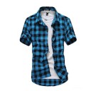 Camisa de manga corta para hombre F418 4