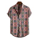 Camisa de manga corta para hombre F419 9