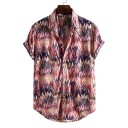 Camisa de manga corta para hombre F419 12