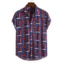 Camisa de manga corta para hombre F419 15