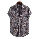 Camisa de manga corta para hombre F419 11