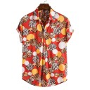 Camisa de manga corta para hombre F419 4