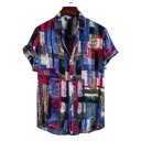 Camisa de manga corta para hombre F436 10