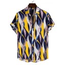 Camisa de manga corta para hombre F436 13