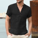 Camisa de manga corta para hombre F439 3