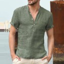 Camisa de manga corta para hombre F439 6