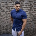 Camisa de manga corta para hombre F440 9