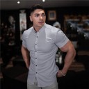 Camisa de manga corta para hombre F440 8