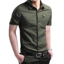 Camisa de manga corta para hombre F451 6