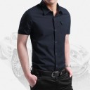 Camisa de manga corta para hombre F451 2