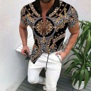 Camisa de manga corta para hombre F453 8