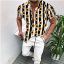 Camisa de manga corta para hombre F453 4