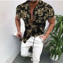 Camisa de manga corta para hombre F453 5