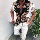 Camisa de manga corta para hombre F453 7
