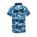 Camisa de manga corta para hombre F486 11