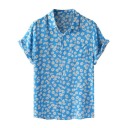 Camisa de manga corta para hombre F487 5