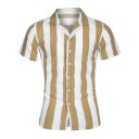 Camisa de manga corta para hombre F495 5