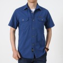 Camisa de manga corta para hombre F555 8