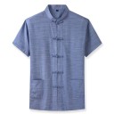 Camisa de manga corta para hombre F573 4