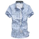 Camisa de manga corta para hombre F590 11