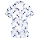 Camisa de manga corta para hombre F590 9