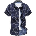 Camisa de manga corta para hombre F590 4