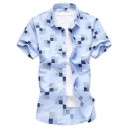 Camisa de manga corta para hombre F590 8