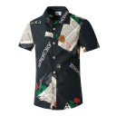 Camisa de manga corta para hombre F619 9