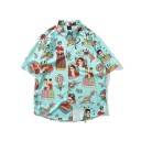 Camisa de manga corta para hombre F656 6