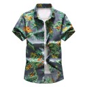 Camisa de manga corta para hombre F744 16