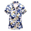 Camisa de manga corta para hombre F744 8