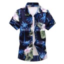 Camisa de manga corta para hombre F744 5