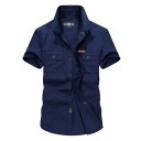 Camisa de manga corta para hombre F759 3