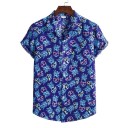 Camisa de manga corta para hombre F768 3