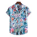 Camisa de manga corta para hombre F768 6