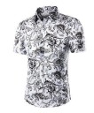 Camisa de manga corta para hombre F798 4