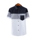 Camisa de manga corta para hombre F802 5