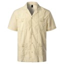 Camisa de manga corta para hombre F816 6