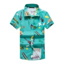 Camisa de manga corta para hombre F817 9
