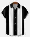 Camisa de manga corta para hombre F846 2