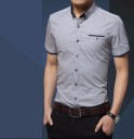 Camisa de manga corta para hombre 11