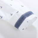 Camisa de rapazes com âncoras L1819 5