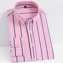 Camisa de rayas para hombre F484 7