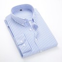 Camisa de rayas para hombre F667 7