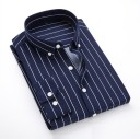 Camisa de rayas para hombre F667 6