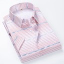 Camisa de rayas para hombre F782 4