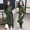 Camisa e calças de menina L1412 1