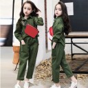 Camisa e calças de menina L1412 2