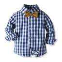 Camisa e calças para rapaz L1564 7