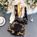 Camisa e calções para senhora B1288 1